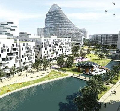 Trafford Waters development.